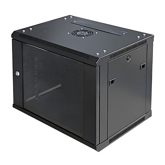 WM-B Single Section Wall Mount Network Cabinet | 19-Inch Server Rack Enclosure
