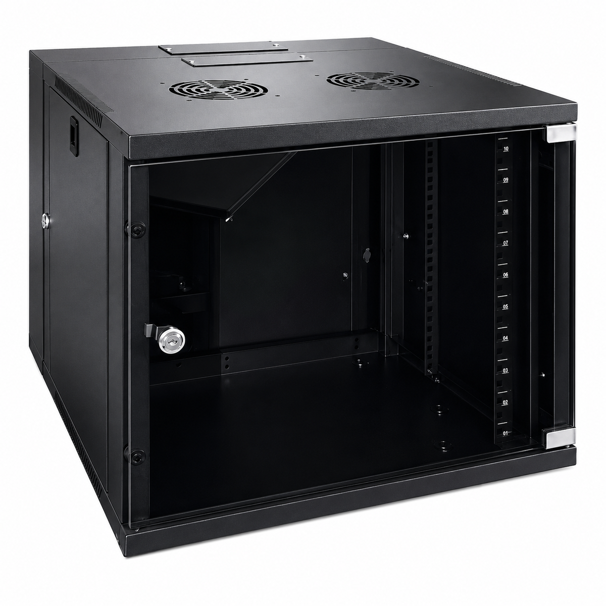 DS-C Double Section Wall-Mounted Network Cabinet – 19-Inch Server Rack Enclosure