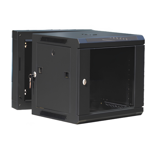 DS-A Double Section Wall-Mounted Network Cabinet – 19-Inch Server Rack Enclosure