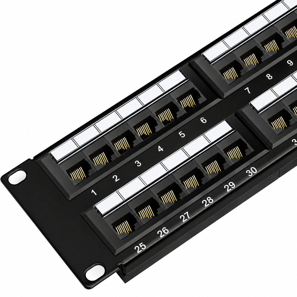 48 Port Cat6 Patch Panel FIBAsource