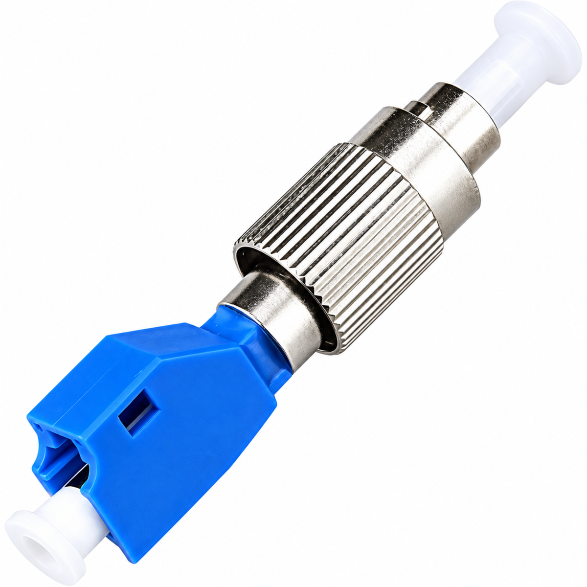 FIBAsource FTTH Optical 2.5mm to 1.25mm FC Male to LC Female Fiber Optic Adapter Coupler