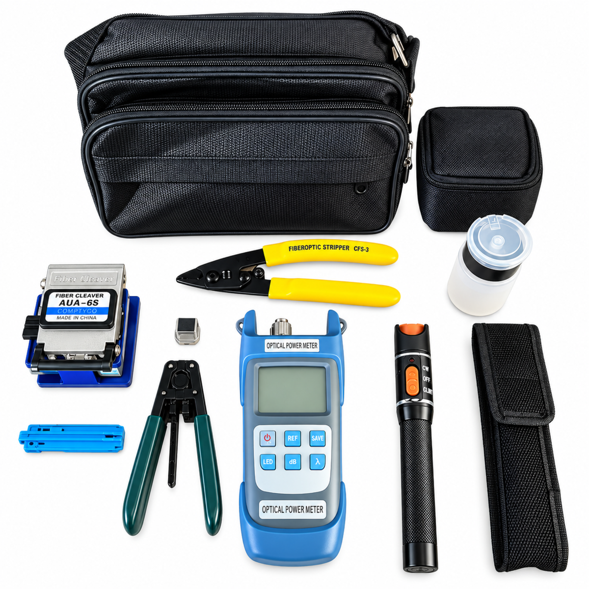 9 in1 Fibre Optic Tool Kit