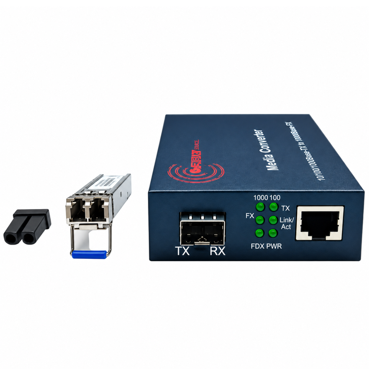 SFP Ethernet Media Converter with POE Function