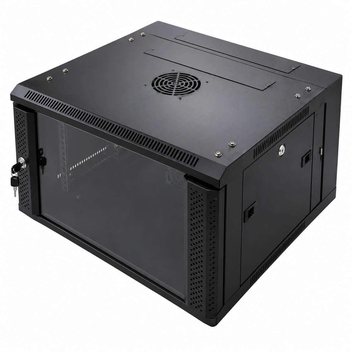 DS-B Double Section Wall-Mounted Network Cabinet – 19-Inch Server Rack Enclosure