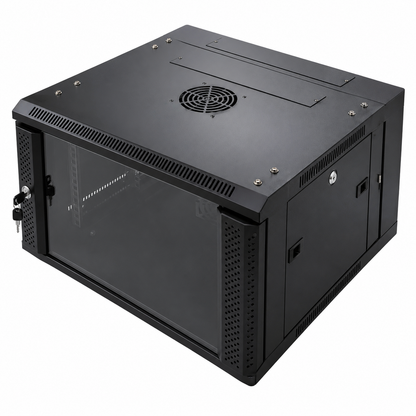 DS-B Double Section Wall-Mounted Network Cabinet – 19-Inch Server Rack Enclosure