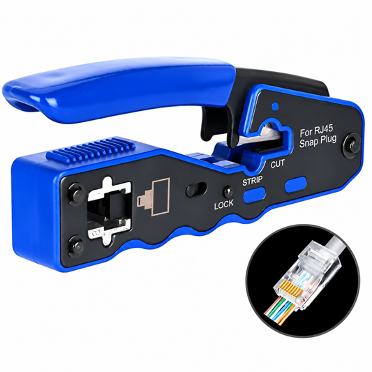 RJ45 Cutting, Stripping and Crimping Tool