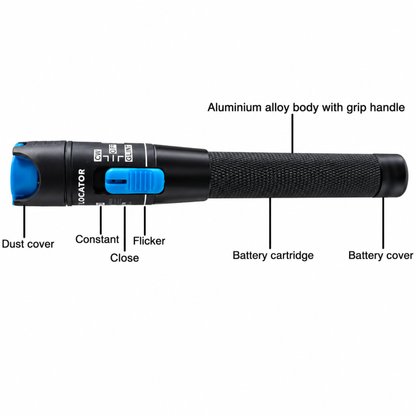 5MW Visual Fault Locator and Universal Connector