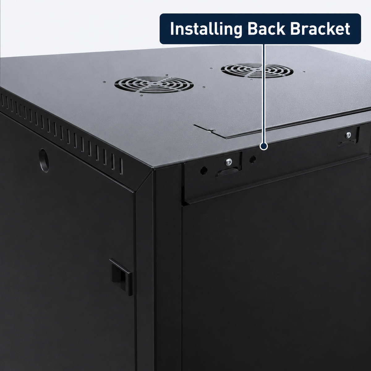 WM-A Single Section Wall Mount Network Cabinet | Server Rack Enclosure