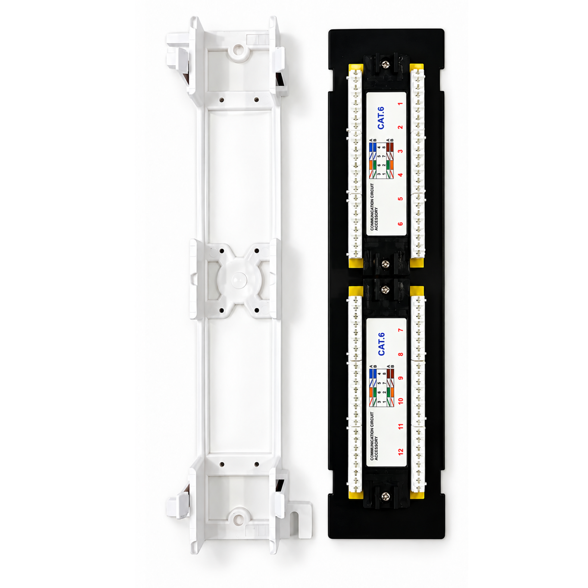 FIBAsource 12 port Cat6 Patch Panel