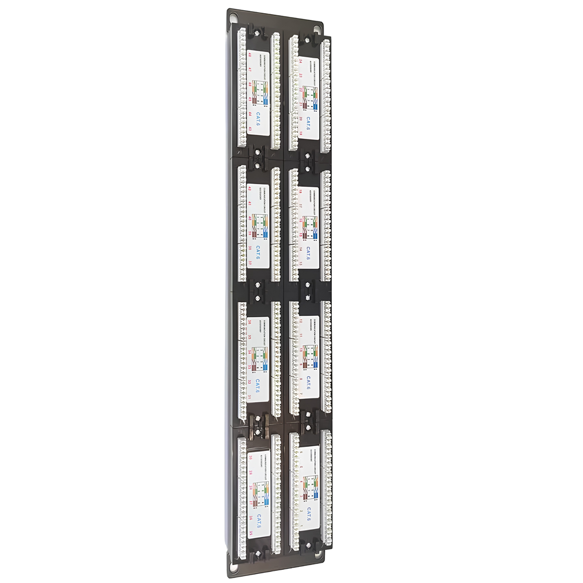 48 Port Cat6 Patch Panel FIBAsource