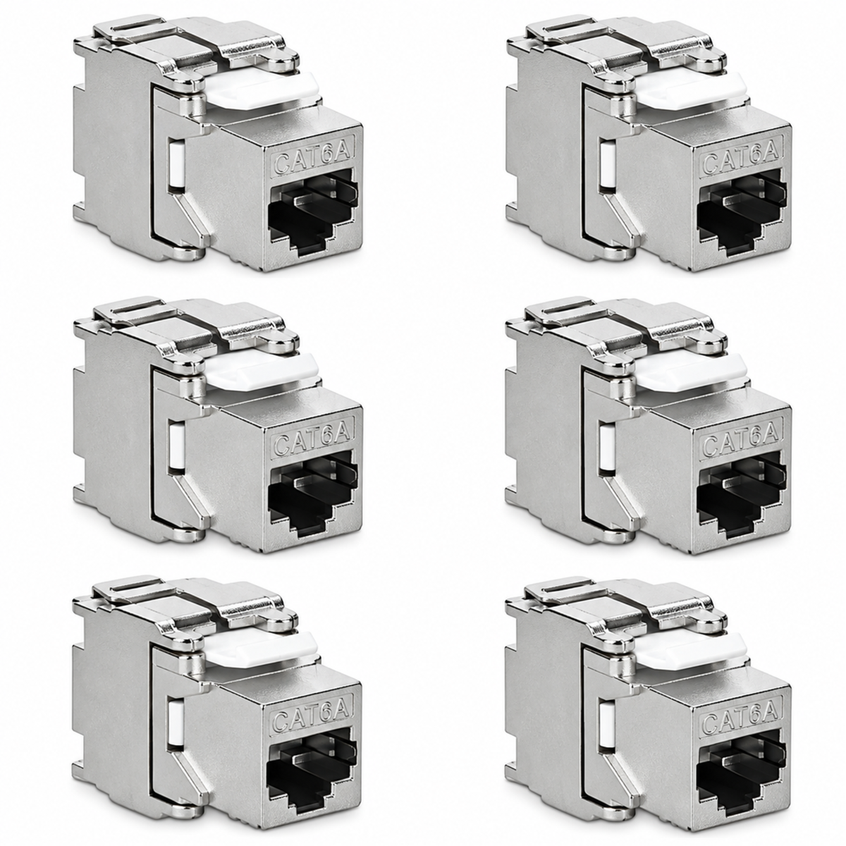 CAT6A Shielded Keystone Jacks