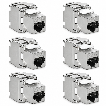 CAT6A Shielded Keystone Jacks