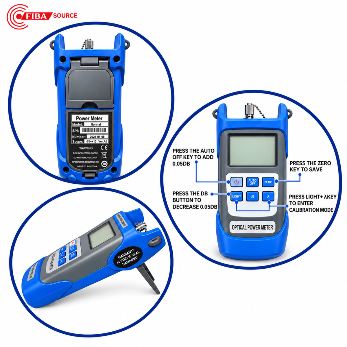 9 in1 Fibre Optic Tool Kit