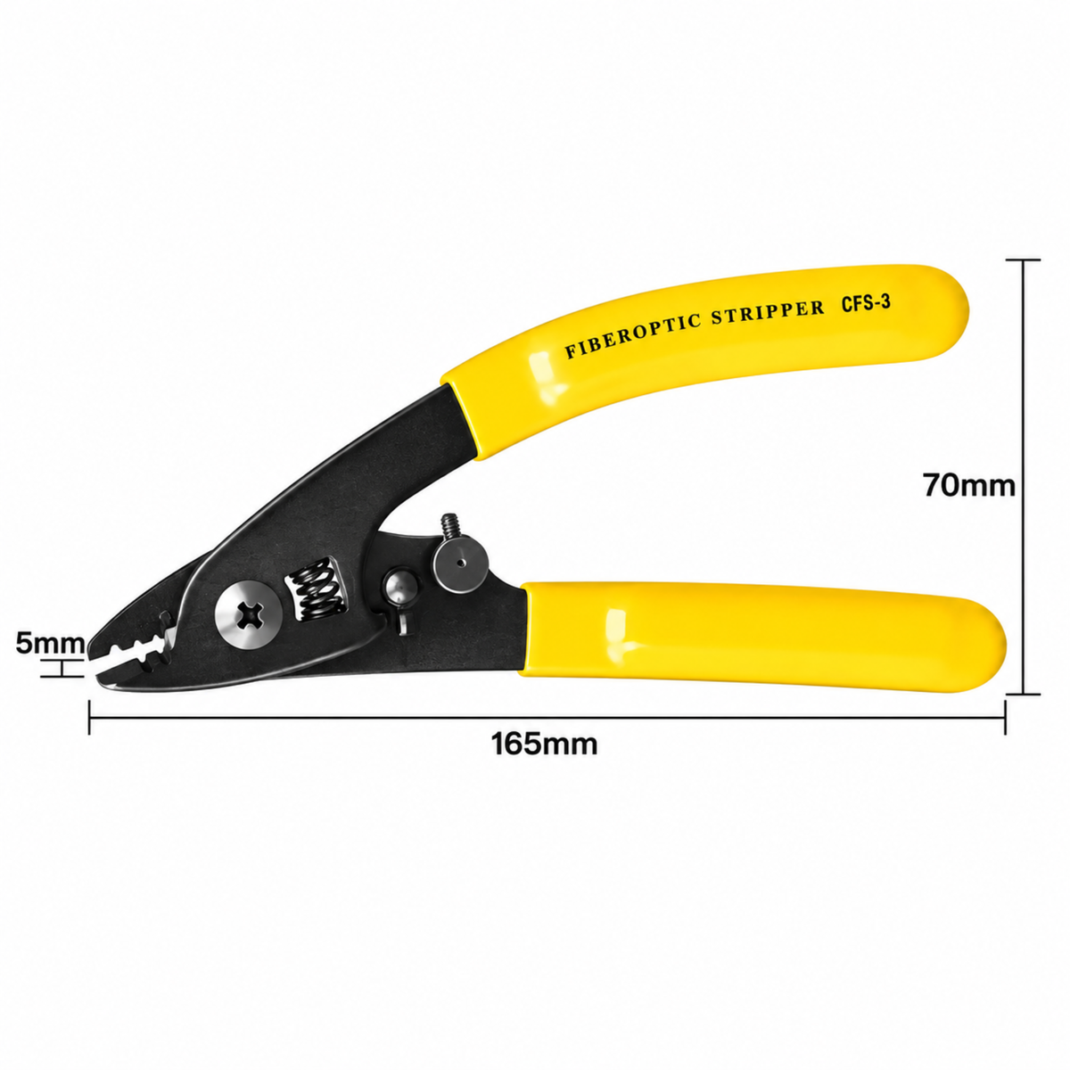 Fibre Optic Three Hole Pigtail Pliers