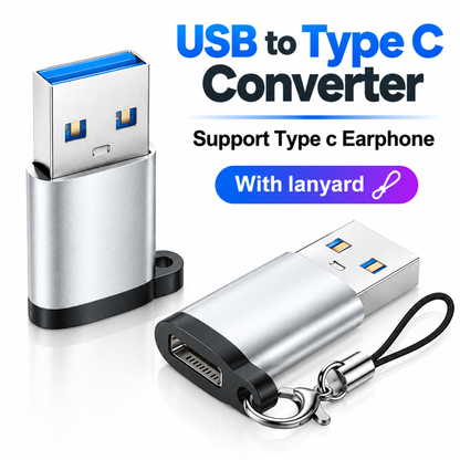 USB 3.0 Male to Type C Female Adaptor