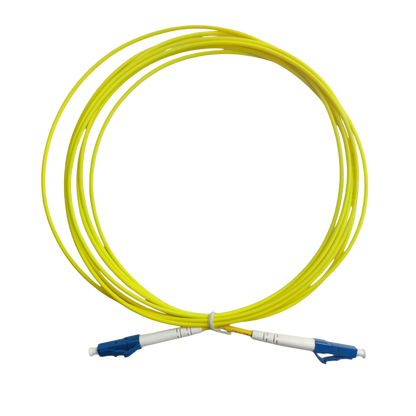 3m lc - lc single mode simplex Fibre Optic Patch Cord for efficient data transmission, available in multiple lengths at FIBAsource
