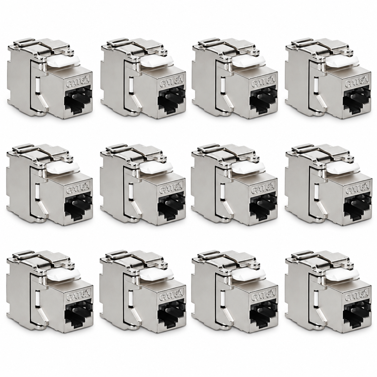 CAT6A Shielded Keystone Jacks