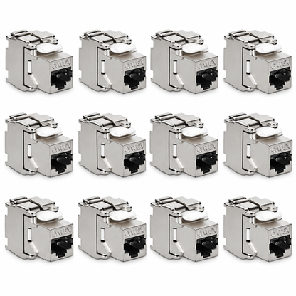CAT6A Shielded Keystone Jacks