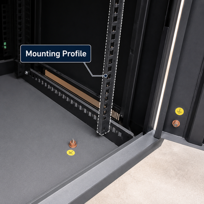 WM-A Single Section Wall Mount Network Cabinet | Server Rack Enclosure