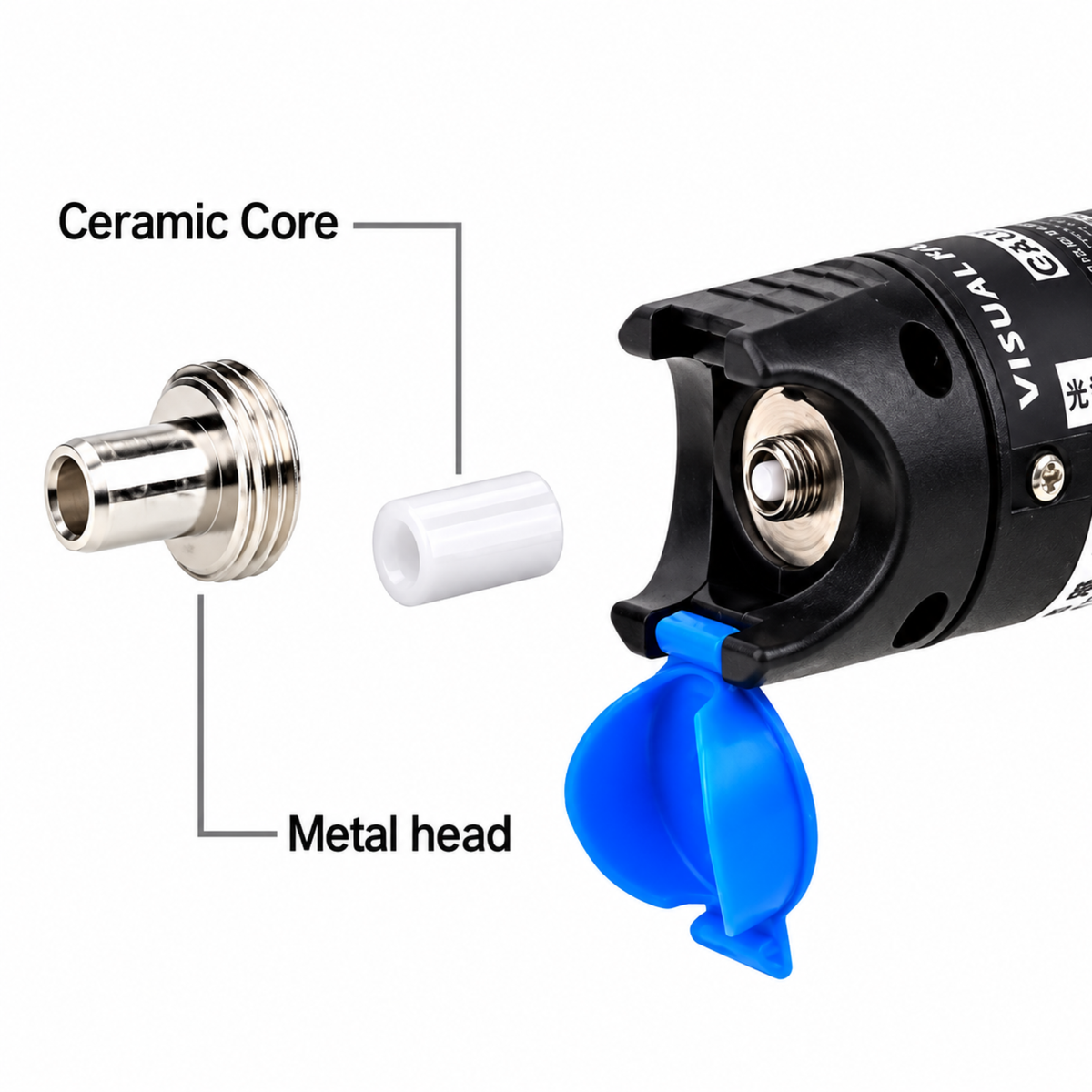 5MW Visual Fault Locator and Universal Connector