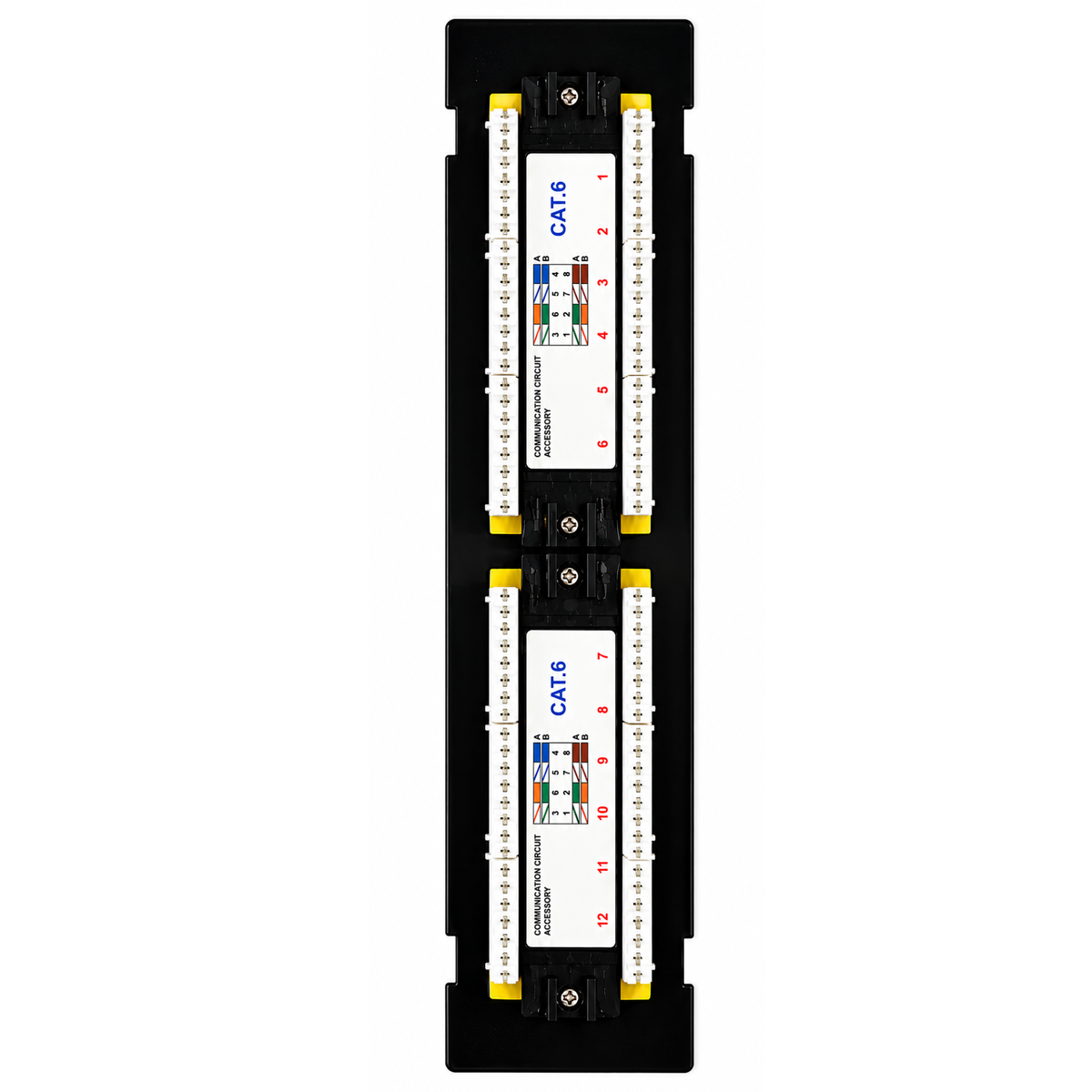 FIBAsource 12 port Cat6 Patch Panel