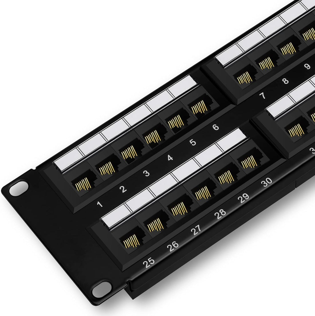 48 Port Cat6 Patch Panel FIBAsource – FIBAsource Ltd.