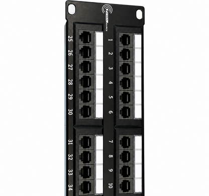 48 Port Cat6 Patch Panel FIBAsource