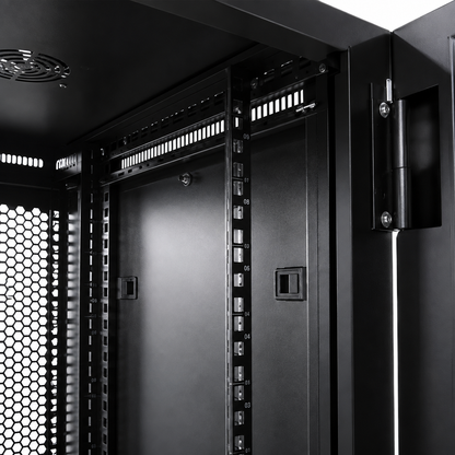 DS-B Double Section Wall-Mounted Network Cabinet – 19-Inch Server Rack Enclosure