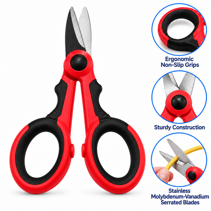 Fibre Optic Kevlar Cable Cutting Shears