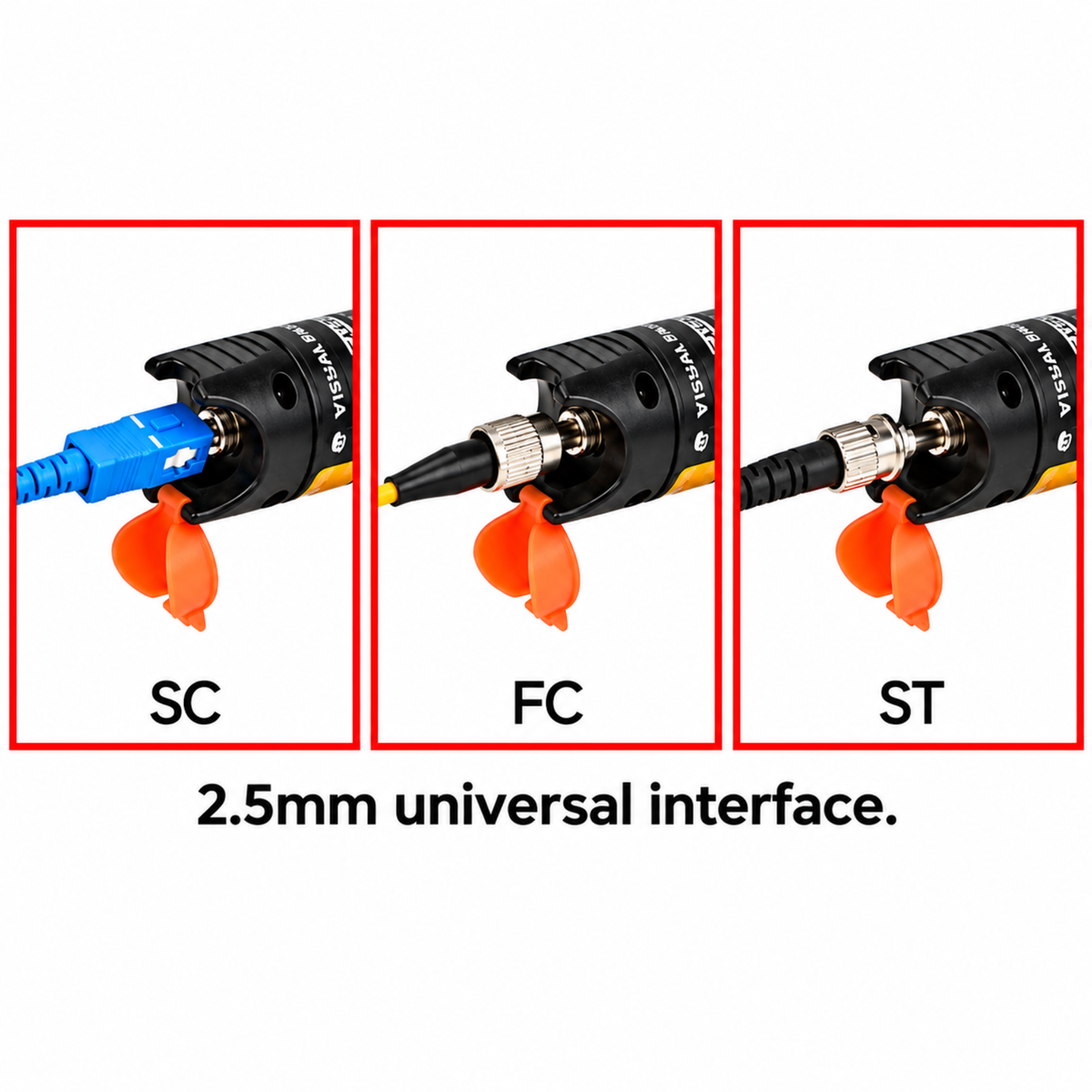 10KM Visual Fault Locator and Universal Connector
