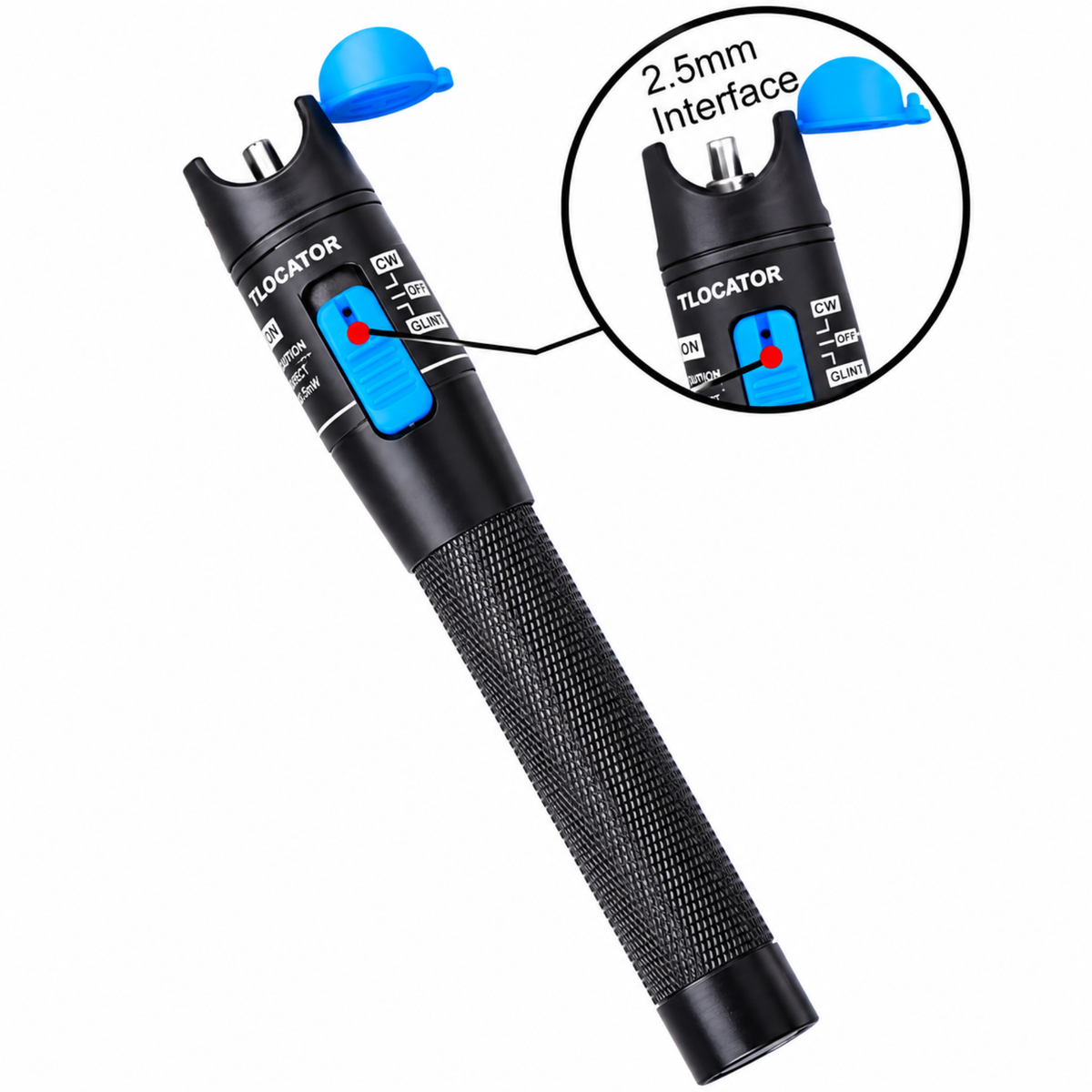 5MW Visual Fault Locator and Universal Connector