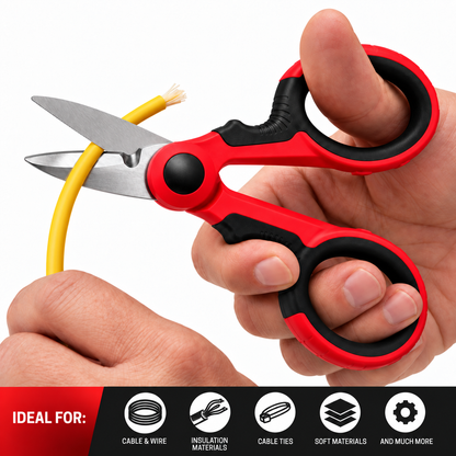 Fibre Optic Kevlar Cable Cutting Shears