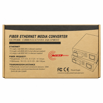 SFP Ethernet Media Converter with POE Function